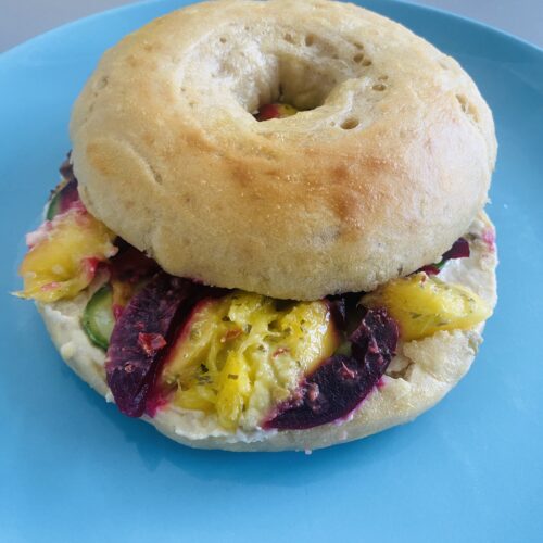 home made Bagel