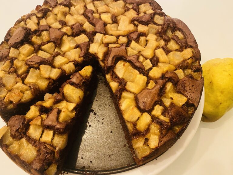 Schoko-Birnen-Kuchen