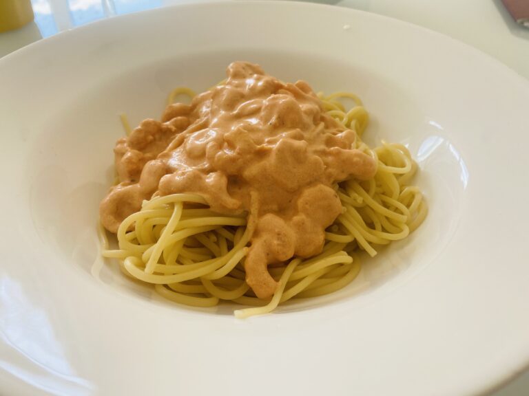 Shrimps Spaghetti