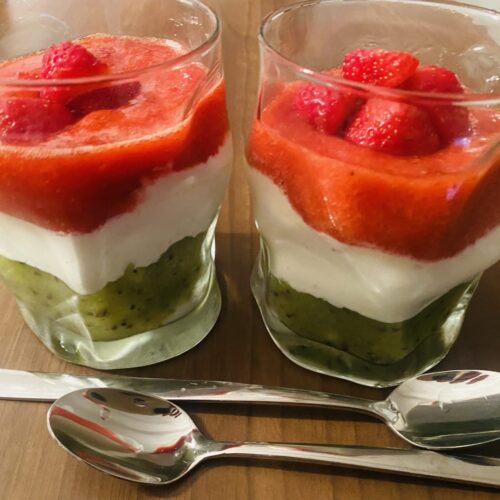 Forza Italia Panna Cotta
