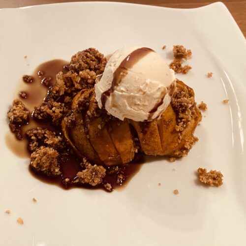 Bratäpfel mit Nüssen