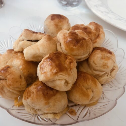 Schokobällchen - Blätterteig und Schoko