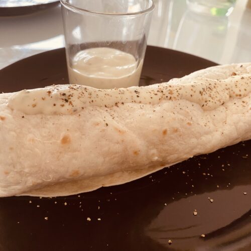 Halloumi Wrap